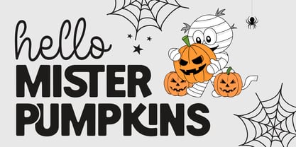 Cutefright Halloween Font Poster 6