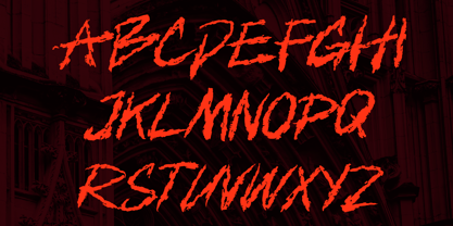 FT Ghoul Font Poster 3