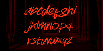 FT Ghoul Font Poster 2