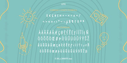 EF Avenzia Font Poster 4