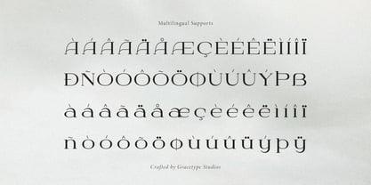 Dyrenko Font Poster 11