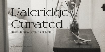 Dyrenko Font Poster 4