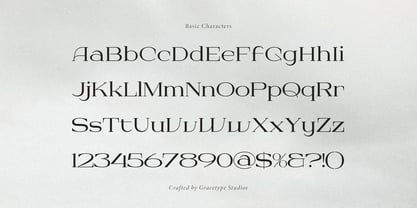 Dyrenko Font Poster 10