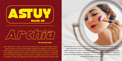 Vorlenza Font Poster 7