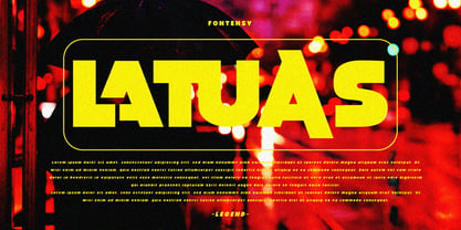 Vorlenza Font Poster 6