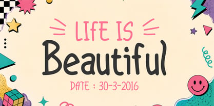 Junella Font Poster 4