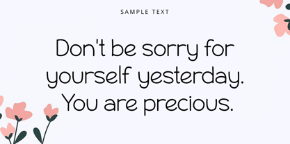Nm LikeYou Font Poster 4