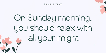 Nm LikeYou Font Poster 3