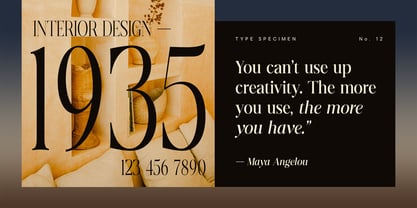 Evarnique Font Poster 14