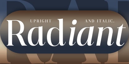 Evarnique Font Poster 4