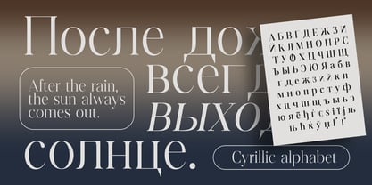 Evarnique Font Poster 12