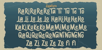 Hagiland Font Poster 9