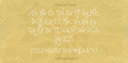 RT Magical Charm Font Poster 8