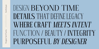 Ringtab Font Poster 6