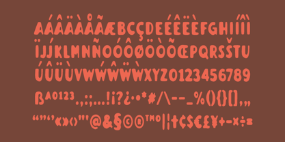 Florida Palms Font Poster 10