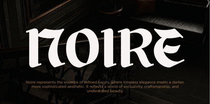 Gaiden Font Poster 7