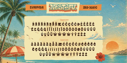 Nestafu Font Poster 11