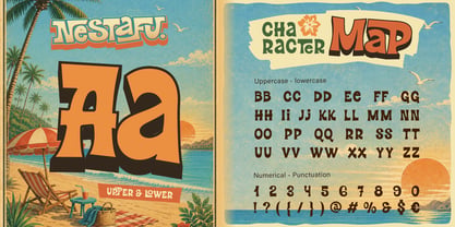 Nestafu Font Poster 2