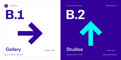Neue Alter Font Poster 8