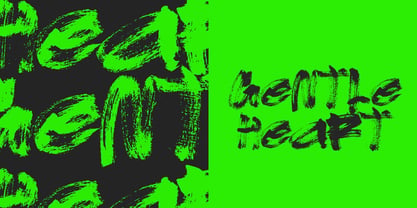 Drift Brush Font Poster 10