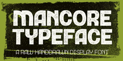 Mancore Font Poster 1