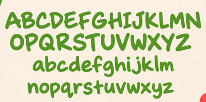 Snack Friend Font Poster 7