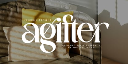 Agifter Font Poster 1