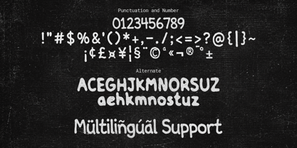 Scrawlox Font Poster 5