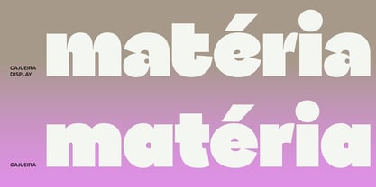Cajueira Font Poster 5
