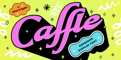 Caffle Font Poster 1