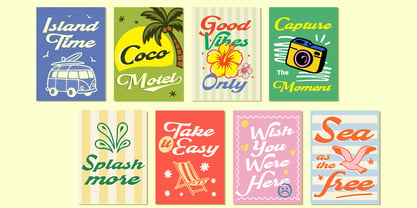 Caffle Font Poster 8