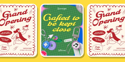 Caffle Font Poster 14