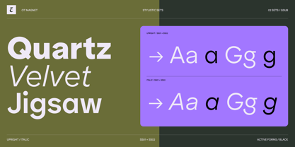 OT Magnet Font Poster 9