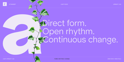 OT Magnet Font Poster 11