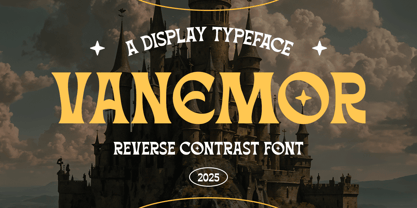 Vanemor Font Poster 1