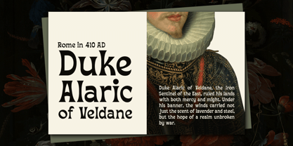 Vanemor Font Poster 7