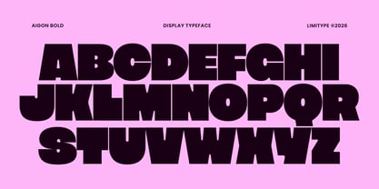 Aigon Font Poster 11