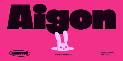 Aigon Font Poster 1
