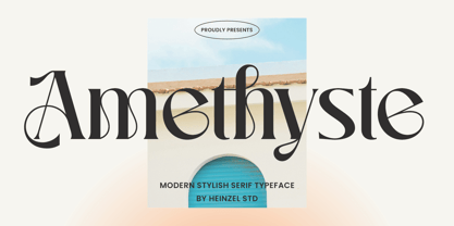 Amethyste Font Poster 1