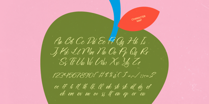 Loopy Milking Brush Font Poster 9