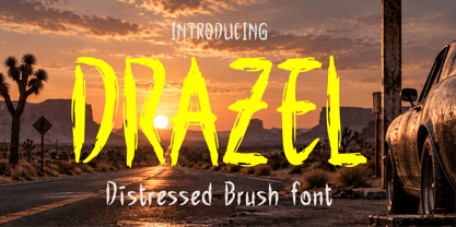 Drazel Font Poster 1