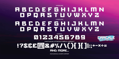 Crackle Font Poster 7