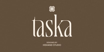 Taska Font Poster 1