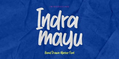 Indramayu Font Poster 1
