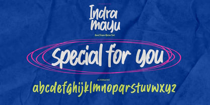 Indramayu Font Poster 7