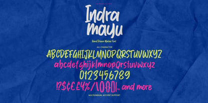 Indramayu Font Poster 6