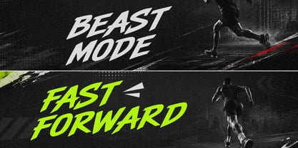 Beosze Tramx Font Poster 6