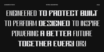 Veyrix Font Poster 7
