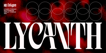 Lycanth Font Poster 1