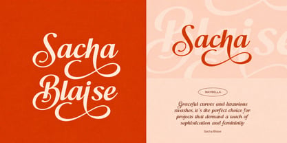 Maybella Font Poster 5